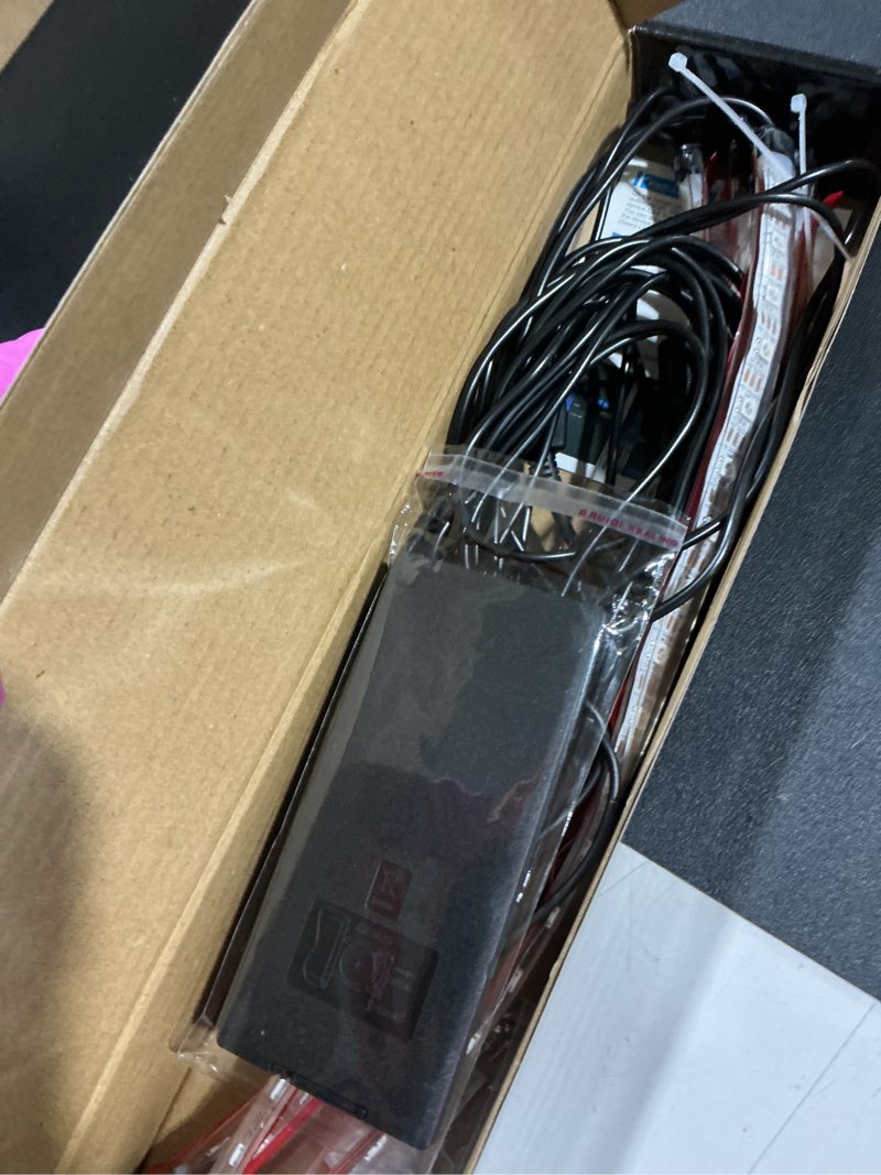 Condition photo showing Good Condition for 72 led usb interior car strip lights dream color rgb-ic 12v dc with app rf remote control multicolor footwell under dash chasing inside light kits music sync mode led lights for cars truck atv utv app rgbic 72smd