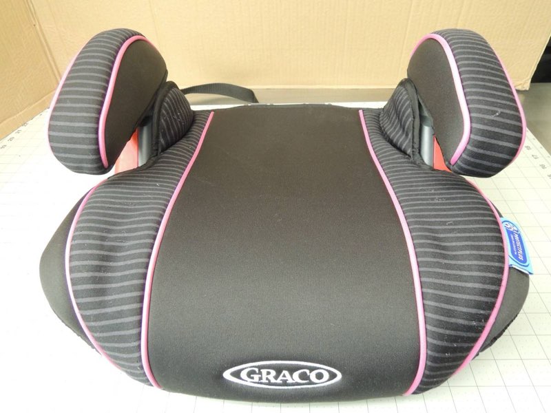 graco turbobooster 2.0 backless booster seat - pink & black 
