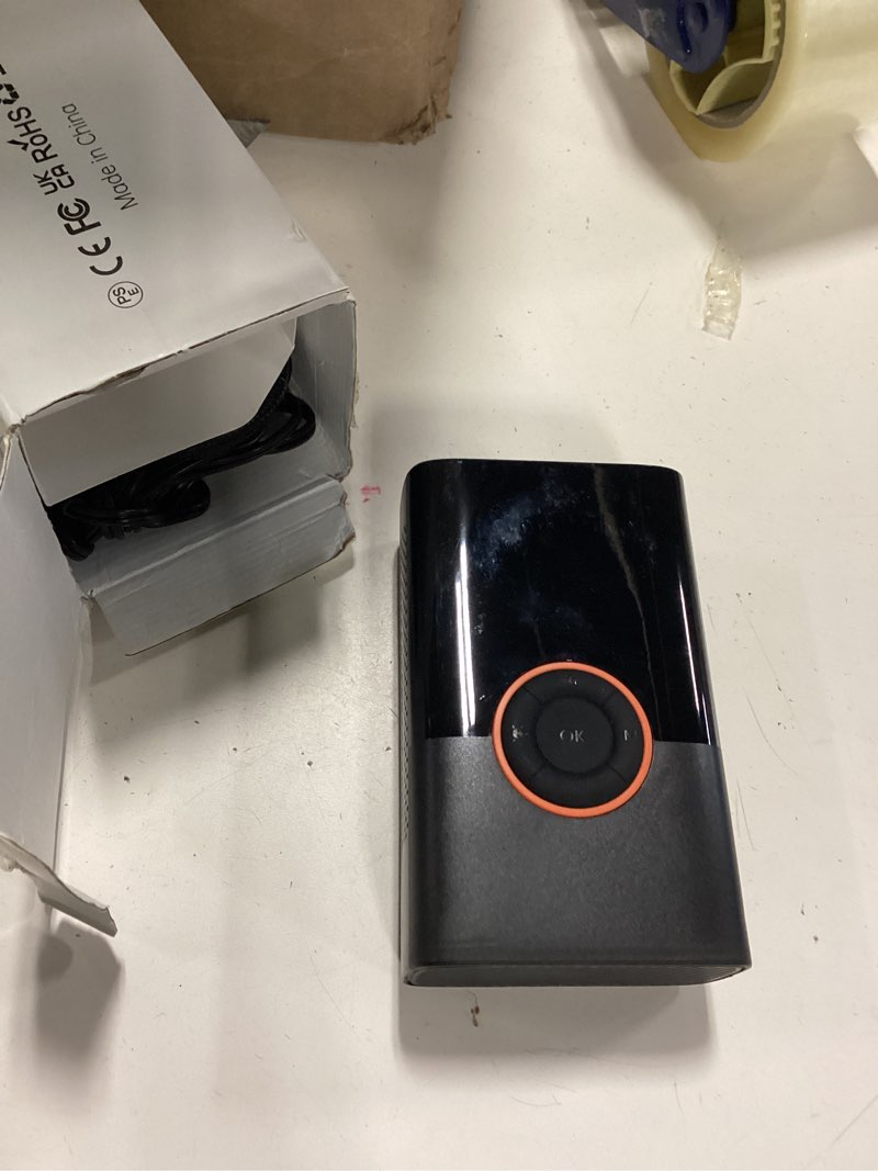 Condition photo showing As Is for tire inflator portable air compressor portable cordless mini air pump with digital pressure gauge inflater 150psi 3x fast inflation auto shutoff large battery tires pump for cars motors bikes balls