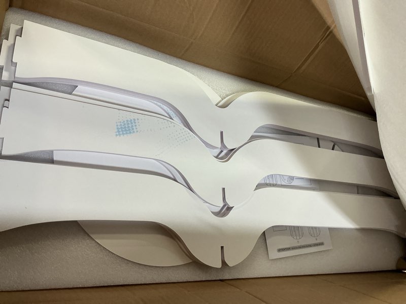 Condition photo showing Good Condition for imprsv 1pcs cylinder stands for party, large white cake stand, pedestal display plinth pillars for wedding ceremony birthday party decor (flow shape 1pc flow