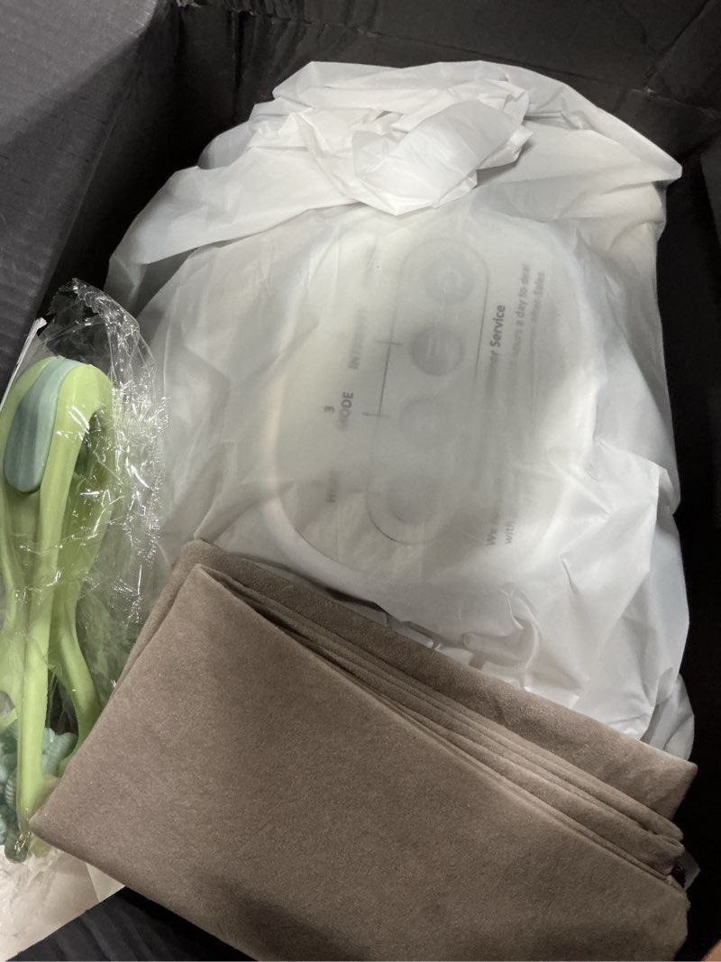 Condition photo showing Good Condition for wux hand massager with heat compression relief, 3 massage 4 temperatures 5 compression models therapy glove, arthritis & wrist carpal tunnel muscles pressure point therapy, ideal gifts for women/men white