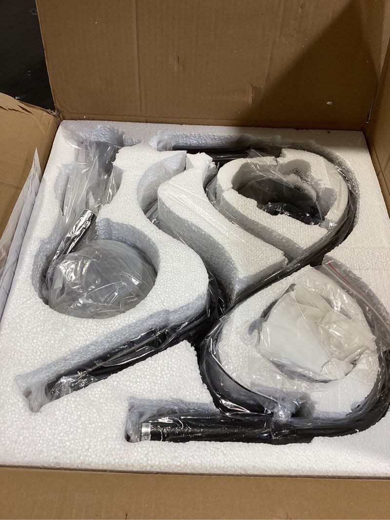 Condition photo showing Good Condition for black farmhouse chandeliers for dining room light fixtures over table, 12 light industrial candle hanging chandeliers for living room kitchen island foyer staircase black 12 lights d37"
