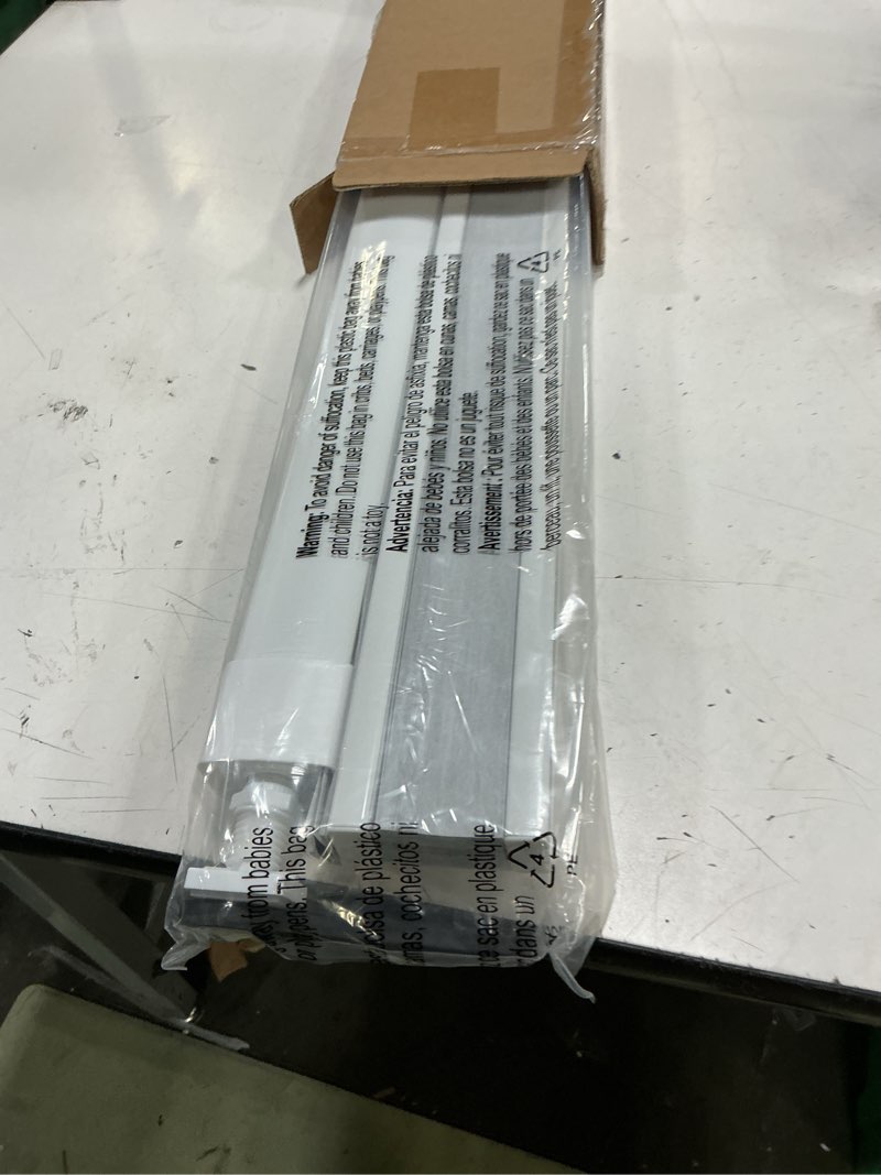 Condition photo showing Good Condition for lazblinds no tools no drill cordless cellular shades, top down bottom up (tdbu) honeycomb shades for home, blackout light blocking thermal insulation blinds for windows, 36" w x 48" h, white blackout - white 36" w x 48" h