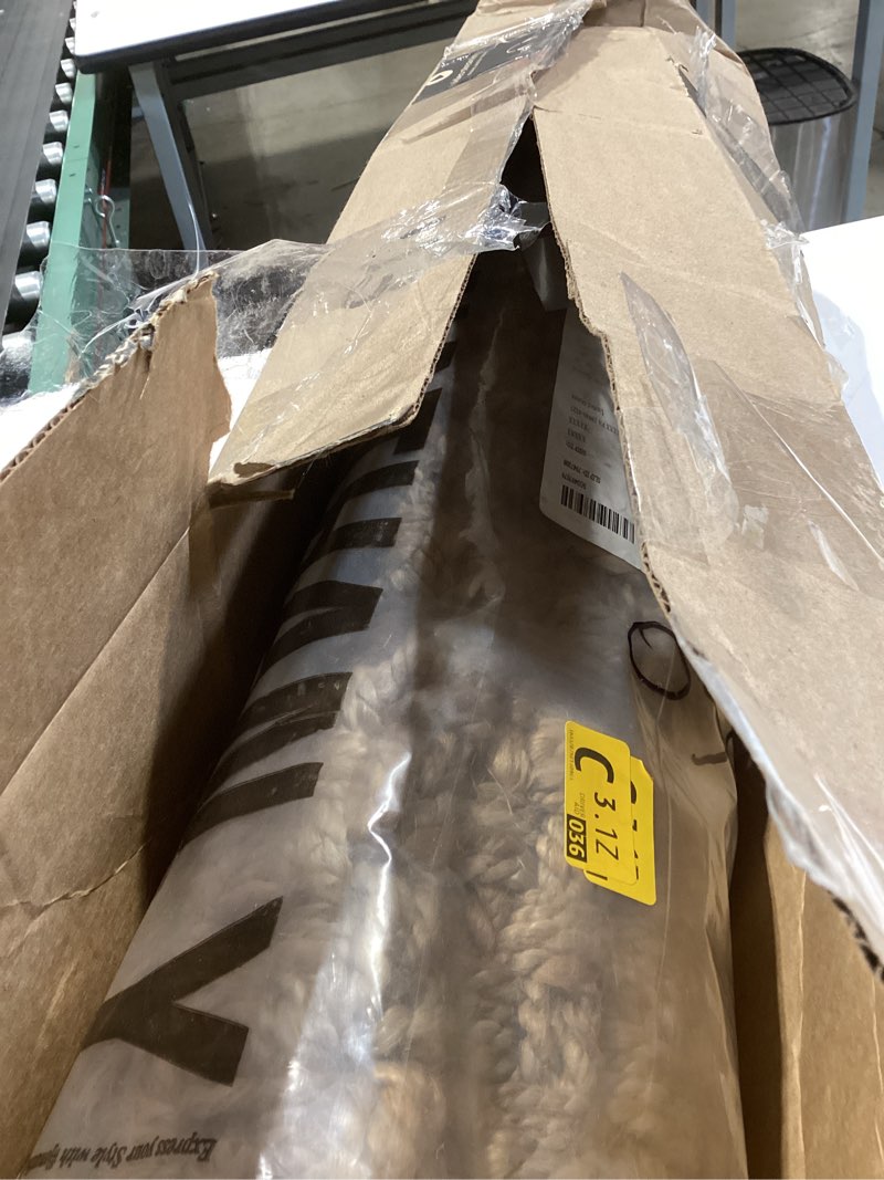 Condition photo showing Good Condition for JONATHAN Y Pata Hand Woven Chunky Jute Natural Indoor Area Rug, 3x5, Bohemian, Rustic, Cottage, Easy-Cleaning for Living Room, Bedroom, Kitchen, Non-Shedding (NRF102A-3) Natural 3' x 5' (Rectangular)