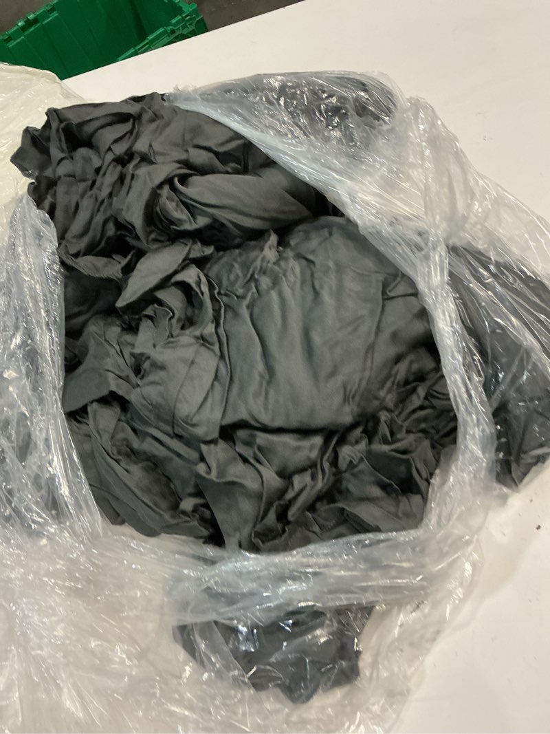 Condition photo showing As Is for quince bamboo sheet set, queen, charcoal