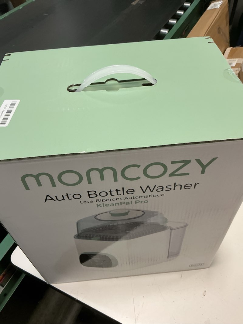 Condition photo showing New/Like New for momcozy kleanpal pro baby bottle washer, sterilizer & dryer - all-in-one cleaning machine for bottles, pump parts & baby essentials - time-saving & effortless care