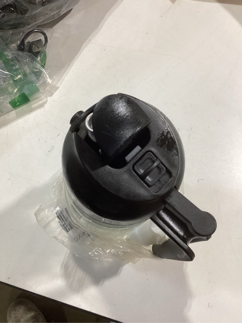 Condition photo showing Good Condition for olive oil sprayer & dispenser glass bottle for kitchen with sticker–16oz/470ml, bpa-free air fryer accessory–for cooking, bbq, baking & salad (black)