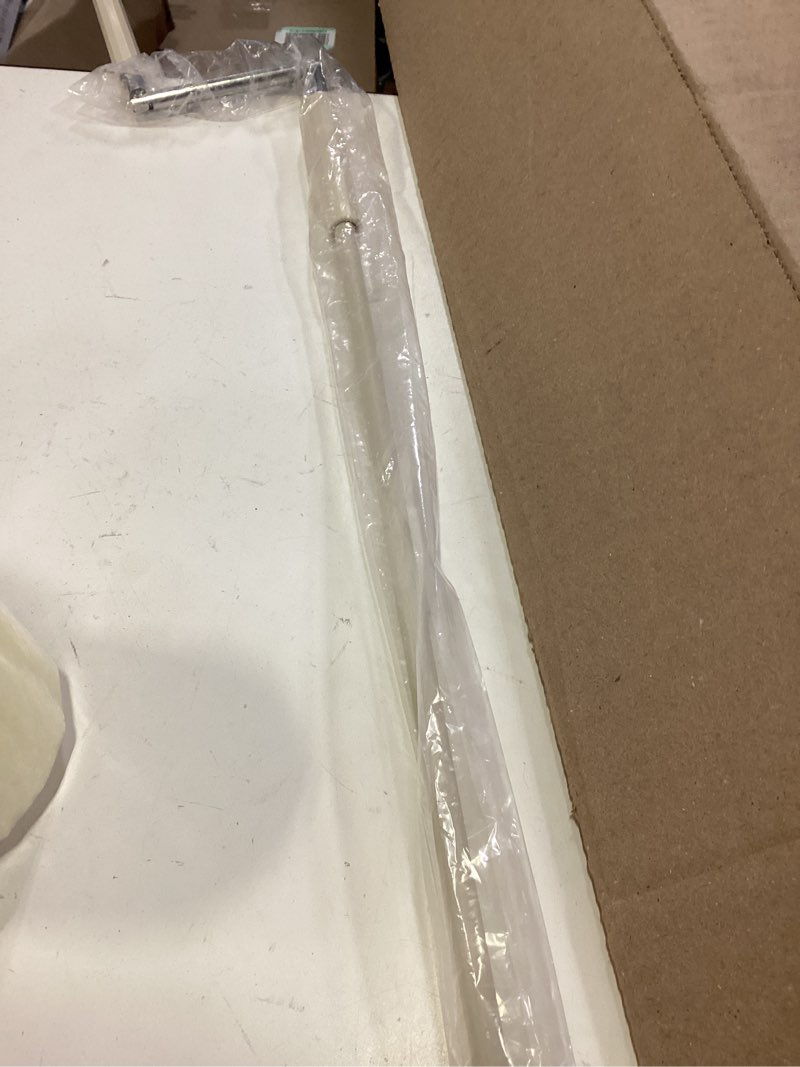 Condition photo showing Good Condition for universal replacement metal mounting of exterior sun shades roller up blind crank wand (beige) crank wand beige