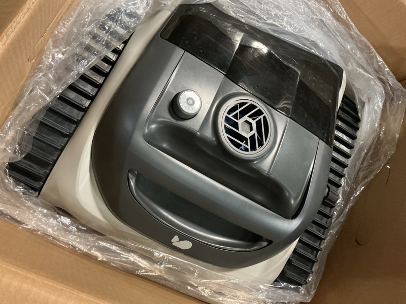 Condition photo showing Good Condition for 700 c10 pool cleaner robot, cordless pool vacuum w/superior suction, triple motors, smart navigation, app control, wall/waterline, 140-min runtime for inground pools up to 861 sq.ft, space grey