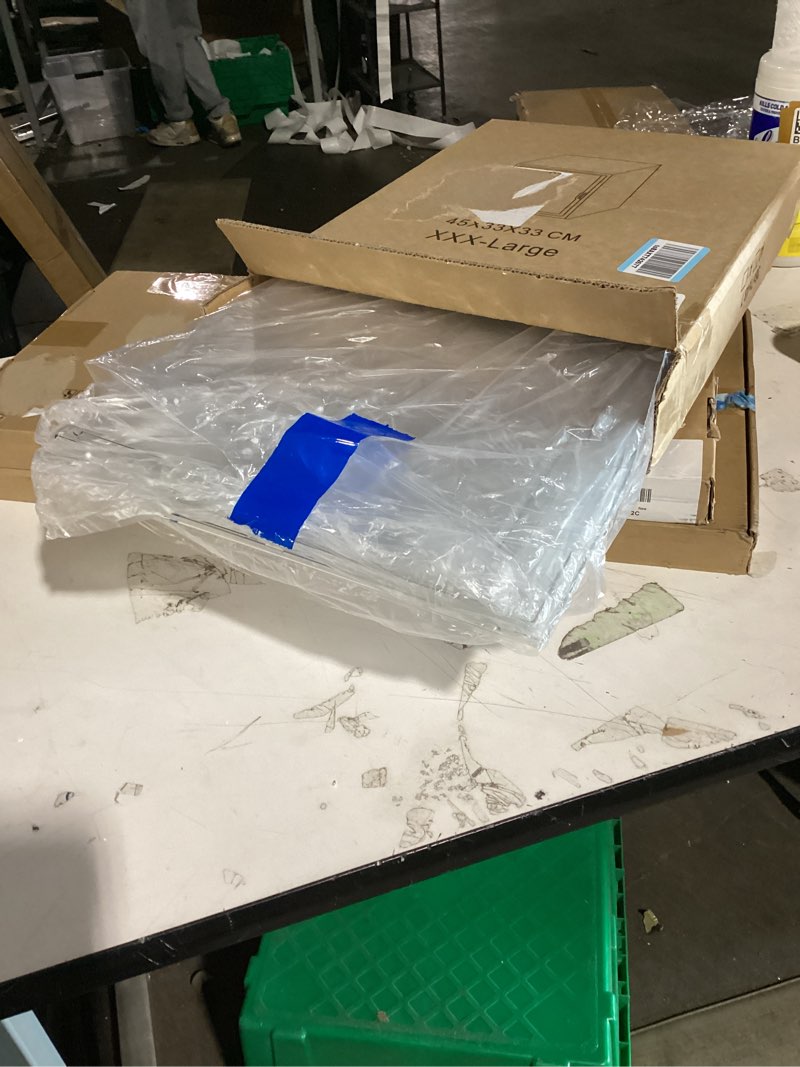 Condition photo showing Good Condition for xxx-large extra large acrylic display case 17''x13''x13'' transparent shoe display case sneaker bag organizer clear stackable boot & shoe boxes large showcase for helmet, handbag, figures collectibles xxx-large 1