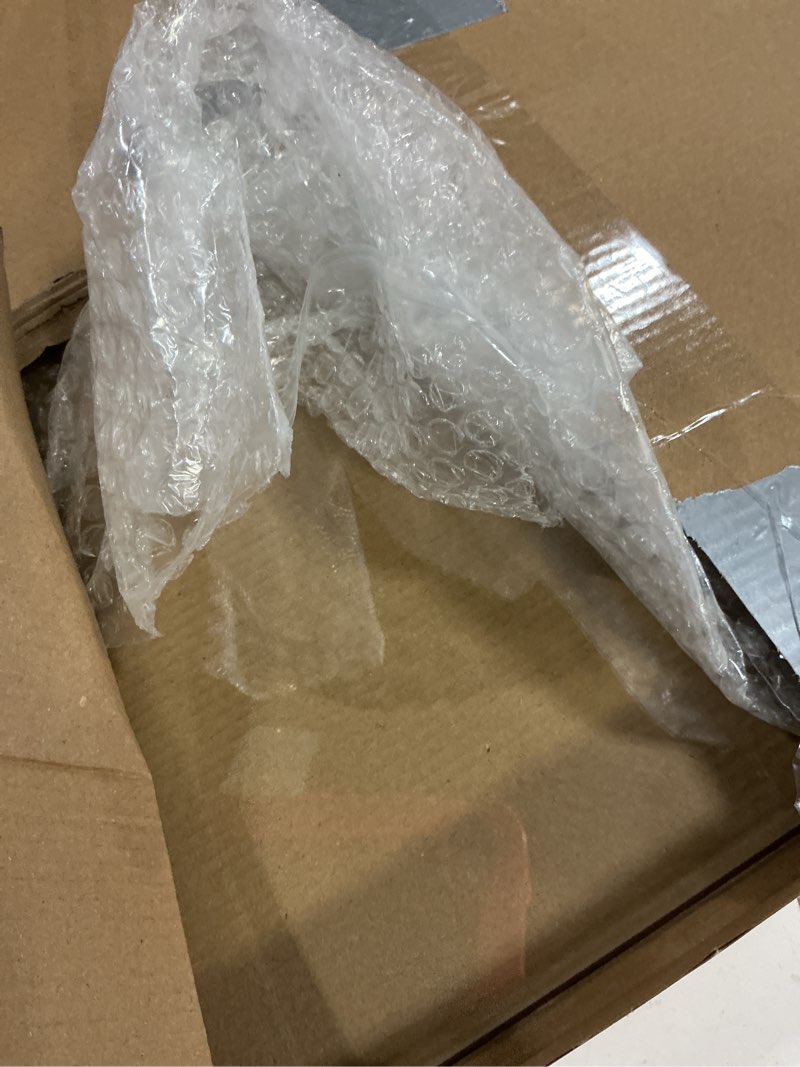 Condition photo showing Good Condition for Tempered Glass Cutting Board – 16\"x20\" Clear Kitchen Counter Protector, Heat & Scratch Resistant, Non-Slip Feet - Large Transparent 20\"L x 16\"W