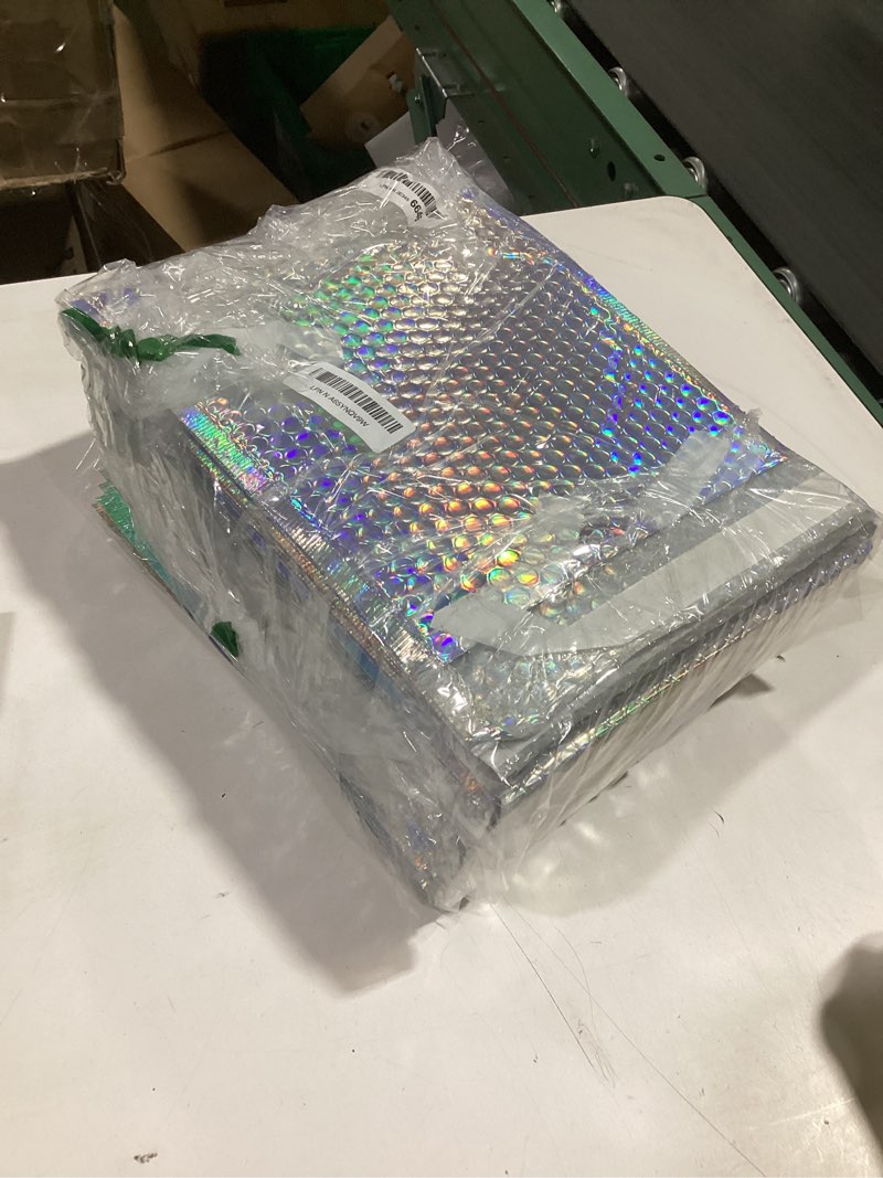Condition photo showing Good Condition for ddseexhe 25 PCS Holographic Bubble Mailers,8.5x12 Inch Poly Padded Envelopes,Metallic Bubble Mailers