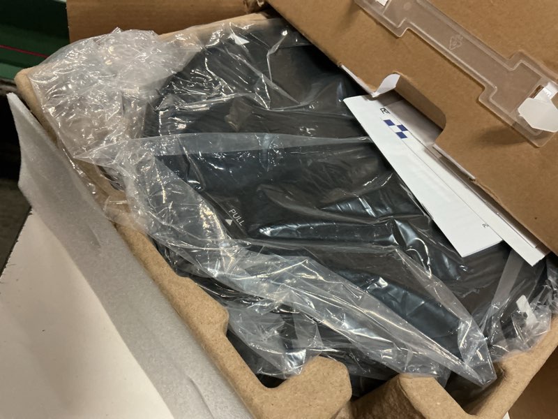 Condition photo showing Good Condition for robot vacuum and mop combo, compatible with alexa/google assistant/smart app, strong suction with water tank, long runtime, schedule, quiet, ideal for hard floors, low-pile carpets and pet family