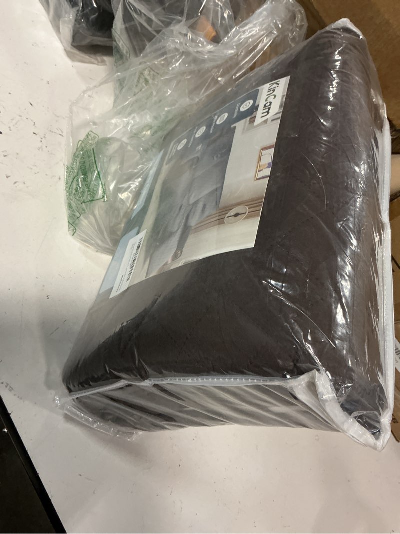 Condition photo showing New/Like New for kincam waterproof recliner sofa cover, non-slip reclining couch covers for 3 seat, recliner couch cover furniture protector with elastic straps for pets, kids, chocolate chocolate 3 seater