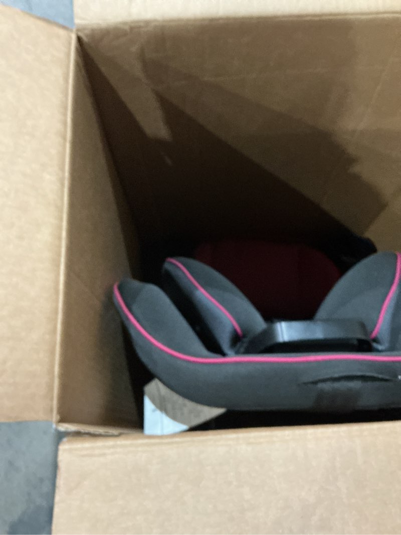 Condition photo showing As Is for cosco kids easy elite slim all-in-one convertible car seat, framboise