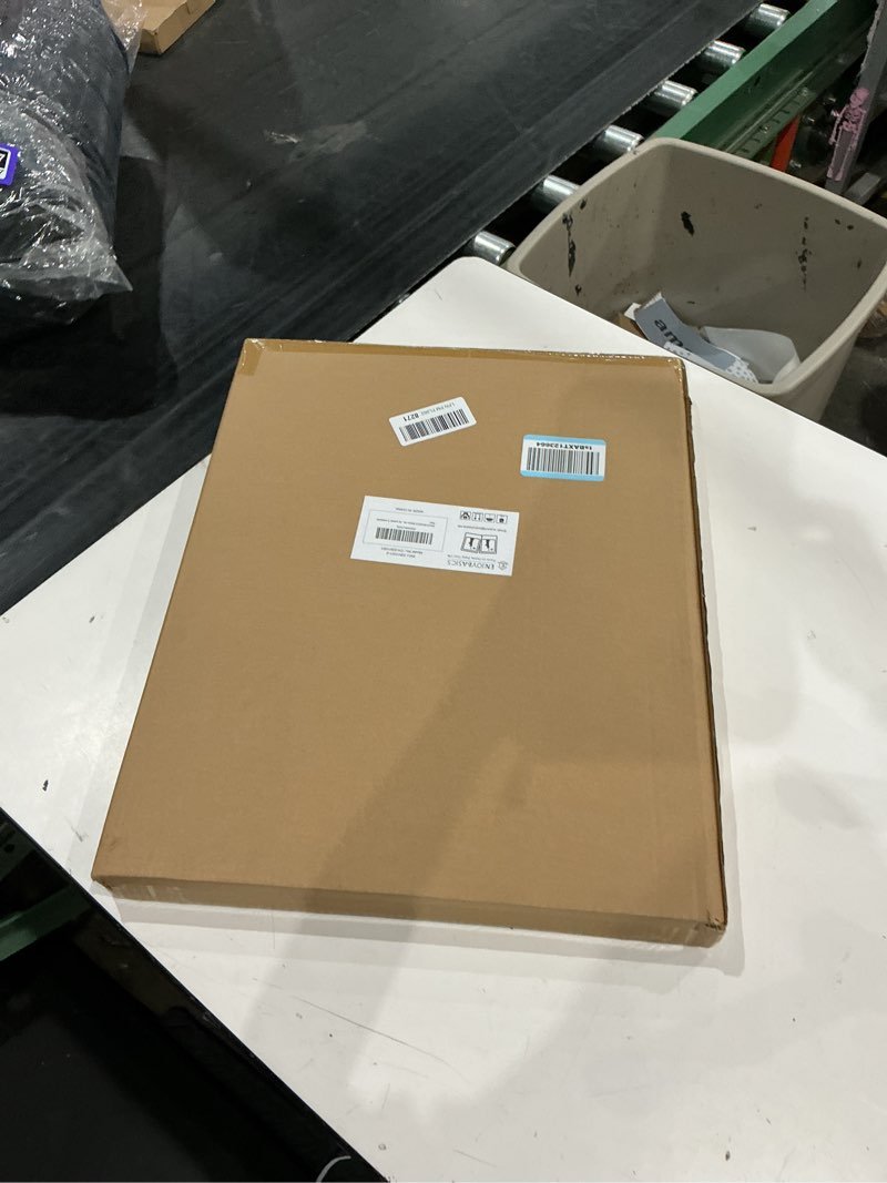Condition photo showing New/Like New for enjoybasics 16x20 picture frame, display poster 11x14 with mat or 16 x 20 without mat, wall gallery photo frames, black, 2 pack black 16x20