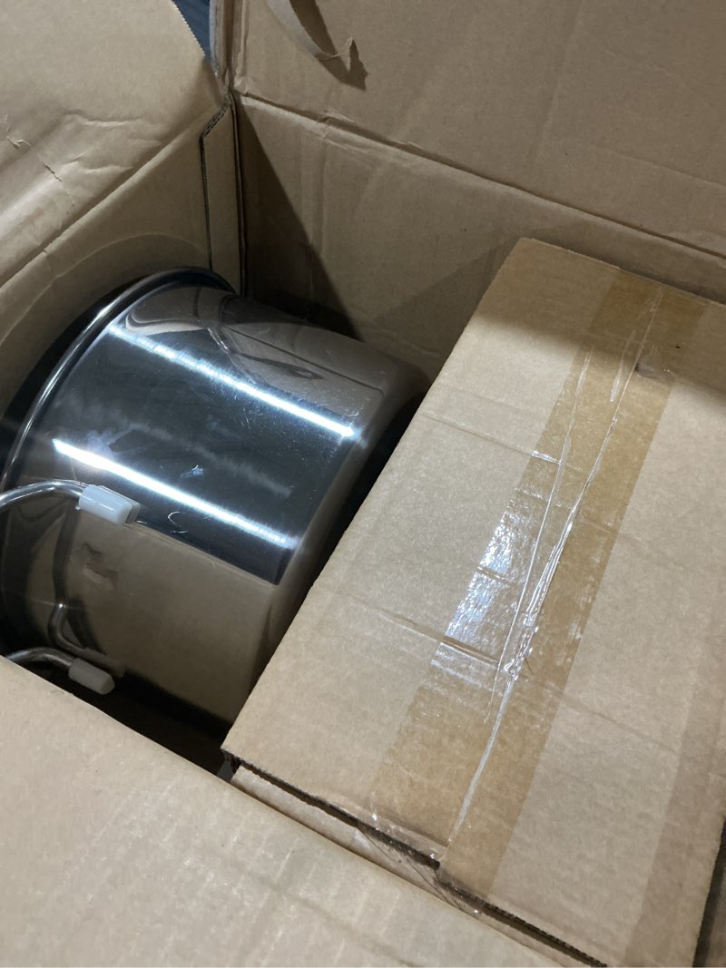 Condition photo showing Good Condition for 1.5 Gallon Vacuum Chamber with Pump,304 Stainless Steel Degassing Chamber Kit with 4.5 CFM 1/3HP Vacuum Pump,for Stabilizing Wood, Degassing Resin, Silicone and Epoxies