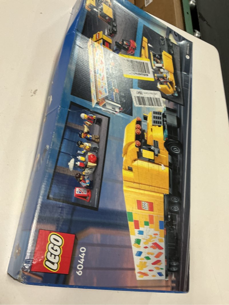 Condition photo showing Good Condition for LEGO City Yellow Delivery Truck Toy - Semi Truck Building Toy for Boys & Girls, Ages 8+ Years - Gift for Birthdays - Pretend Play W/ 3 Minifigures - 60440