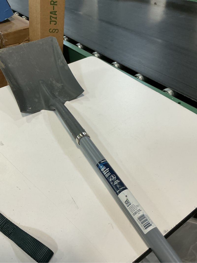 Condition photo showing As Is for project source 40-in fiberglass handle transfer shovel