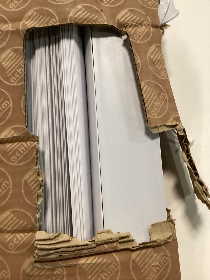 Condition photo showing Good Condition for LOTUS & WINDOWARE Cordless Mini Blind, 1" Vinyl Slats, 23" Wide x 72" Long - White, Window Blinds for Home and Office, Interior Door Blinds - Light Filtering