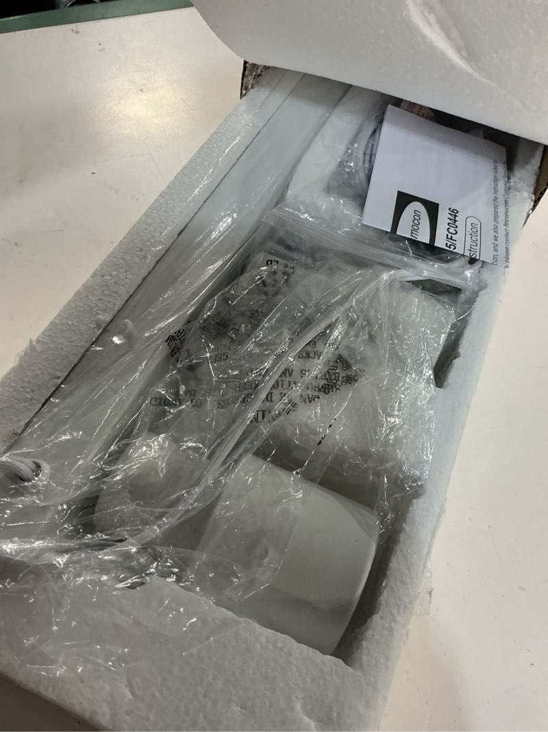 Condition photo showing Good Condition for plug in track lighting, 23" led track light fixtures ceiling, white 4 way spotlight, rotatable light head, plug in ceiling light with power cord, plug wall light for kitchen hallway bar(gu10, no bulb) 4-light track lighting(white)