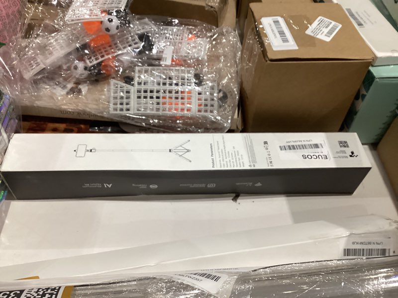 Condition photo showing New/Like New for EUCOS 62" Phone Tripod, Tripod for iPhone & Selfie Stick with Remote, Extendable Cell Phone Stand & Ultimate Phone Holder, Solidest Phone Stand Compatible with iPhone/Android Inferno Mix Carbon Black