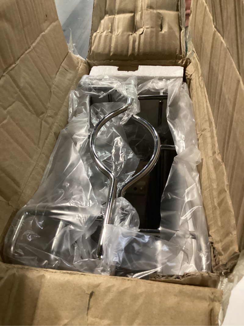 Condition photo showing Good Condition for DINDON 2 Tier Pull Out Cabinet Organizer (11" W x 18" D) Heavy-Duty Metal Sliding Drawer Shelf, Two Tier Pull Out Shelves for Kitchen Cabinets, Pantry, Bathroom, Chrome Finish Chrome 11'' W X 18'' D