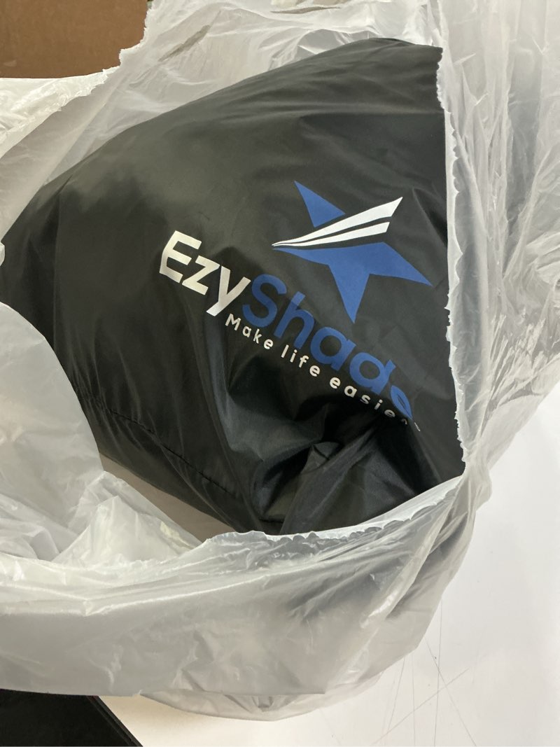 Condition photo showing As Is for EzyShade 10-Layer Car Cover Waterproof All Weather - See Vehicle Size-Chart - Car Covers for Automobiles & Car Snow Cover - Full Exterior Covers - Winter Rain Sun SUV Sedan. Size A4 (See SizeChart) A4 - see Vehicle Size Chart Reflective