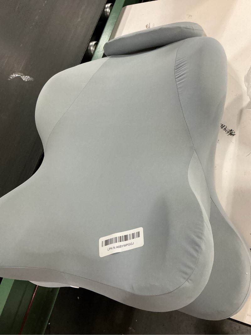 Condition photo showing As Is for Couples Pillow, Multi-Functional Memory Foam Ergonomic Wedge Pillow for Reading & Back Support, 27° 