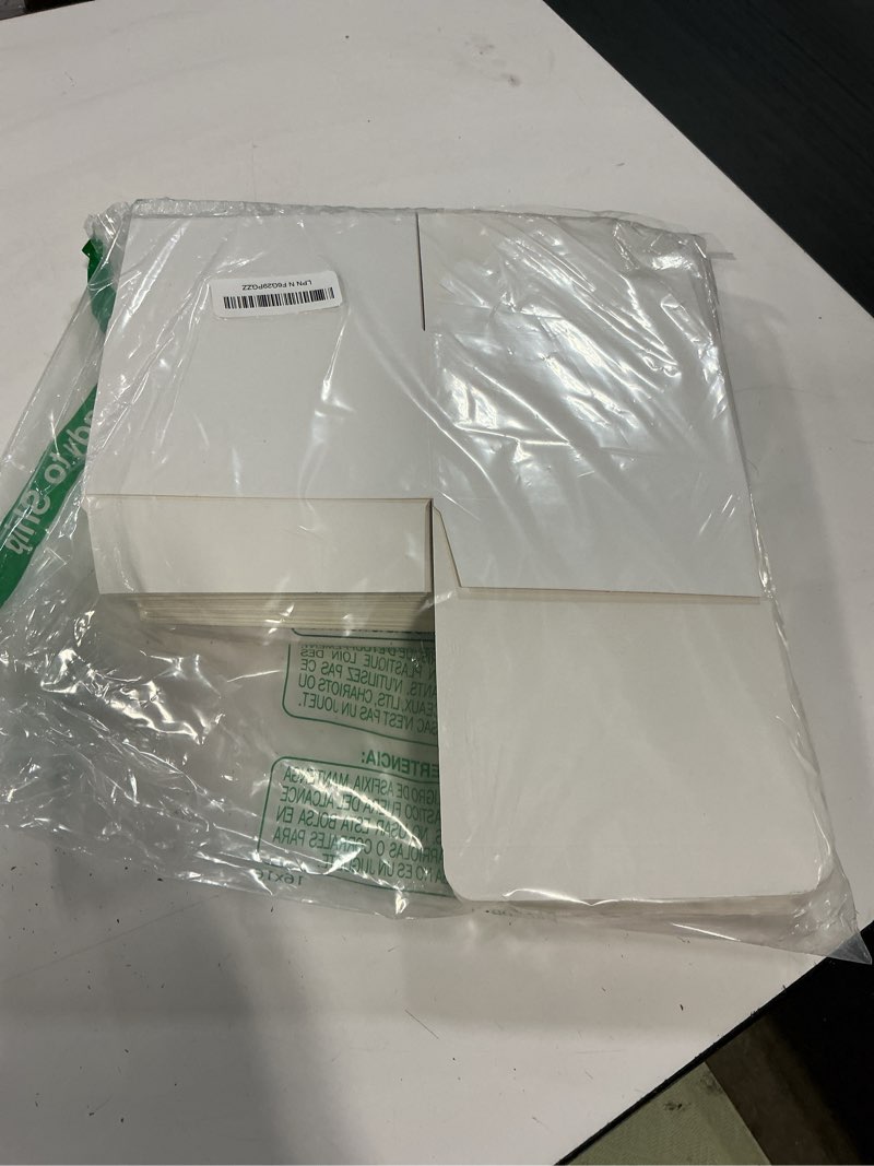 Condition photo showing Good Condition for mesha 6x6x4'' white gift boxes 50 pc,bridesmaid proposal box, recycled paper small gift boxes with lids for presents, bulk for party favor, crafting white 1 count (pack of 50)