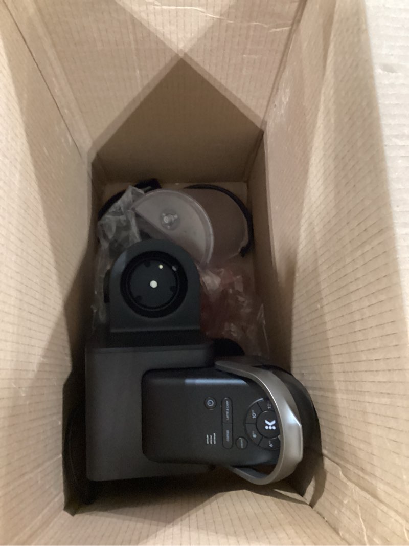 Condition photo showing As Is for Keurig K-Cafe Single-Serve K-Cup Coffee Maker, Latte Maker and Cappuccino Maker, Comes with Dishwasher Safe Milk Frother, Coffee Shot Capability, Compatible with all Keurig K-Cup Pods, Dark Charcoal