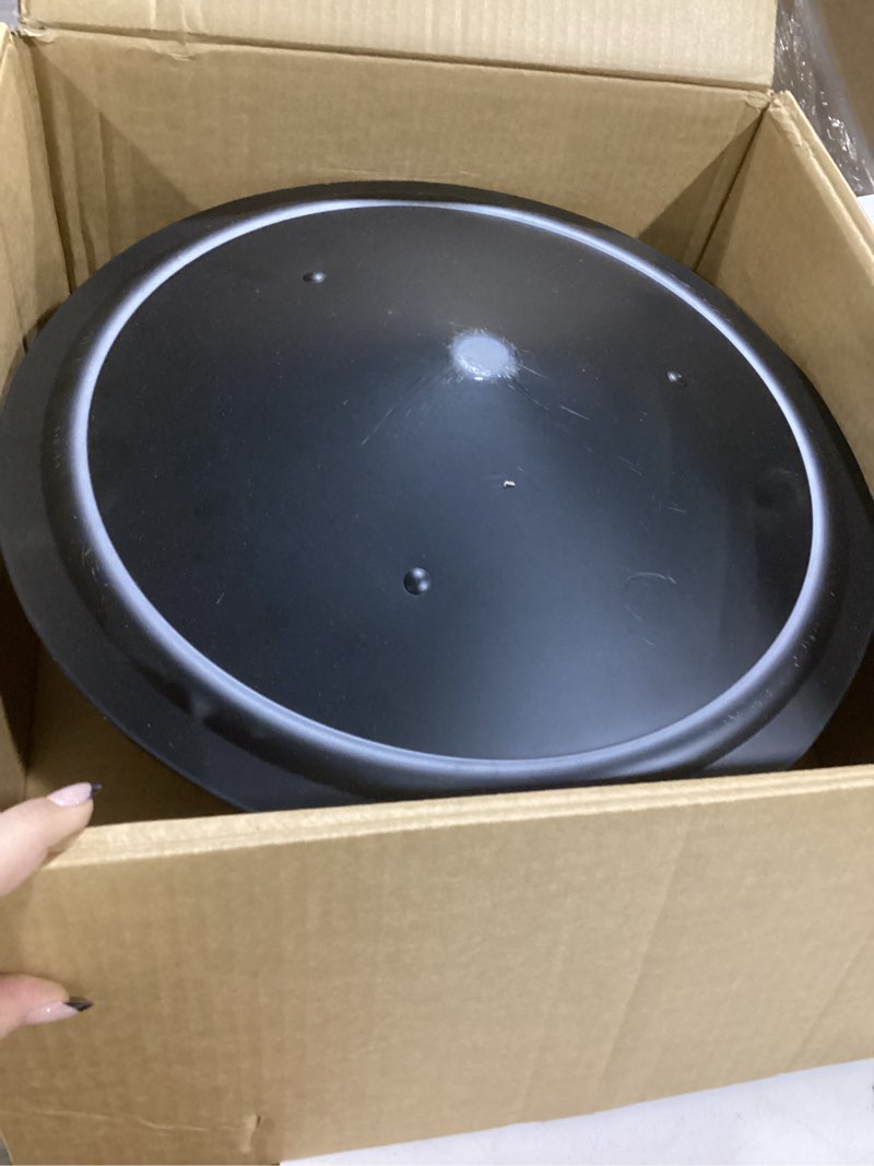 Condition photo showing Good Condition for 9Inch Chimney Cap,6/7/8/10 Inch Adjustable Stainless Steel Chimney Cap,304 Steel Round Rain Cover with Mesh Screen,Universal Cone Top Roof Cap for Wood/Oil Stove Vent,Weatherproof & Easy Installation Black 9 INCH