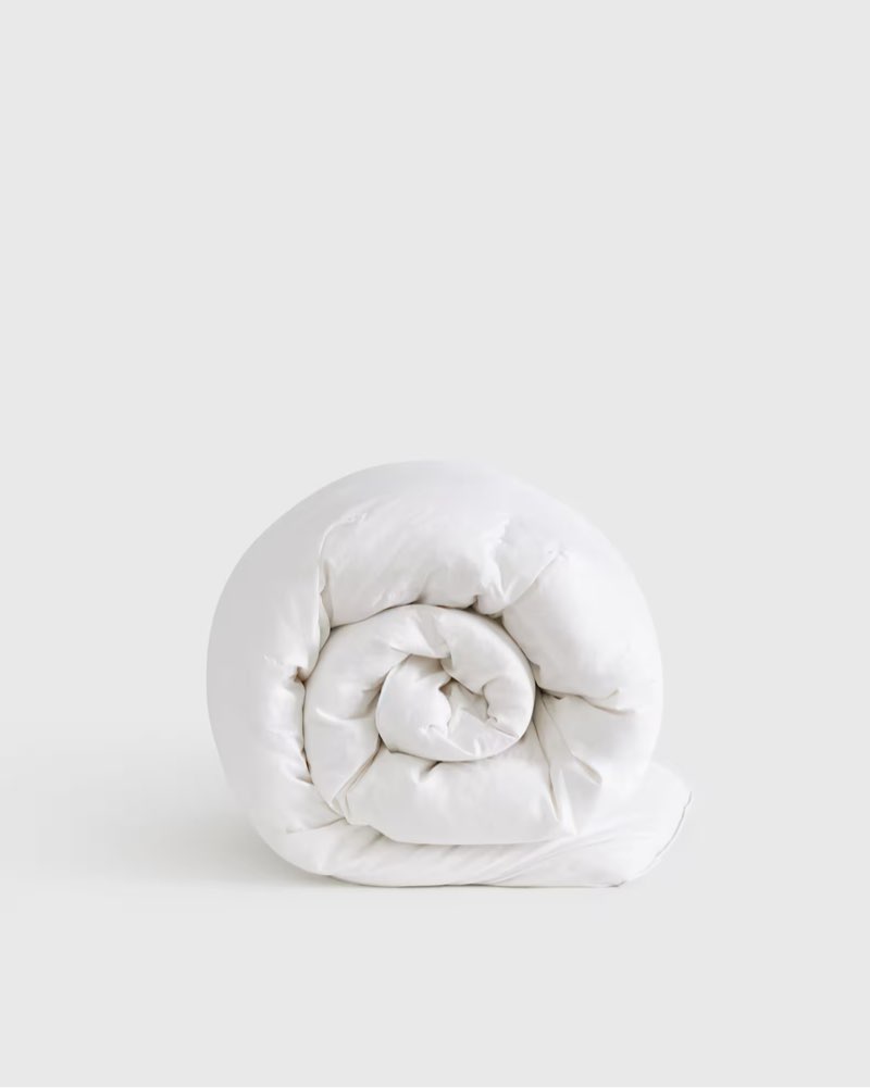 premium down alternative duvet insert color: white warmth: all-season size: king/cal king 