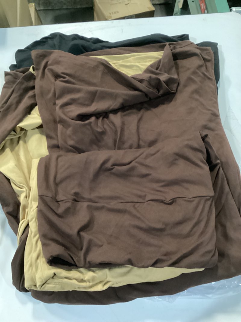 real essentials 3 pack: women's ultra-soft flowy maxi high waisted long skirts (available in plus si