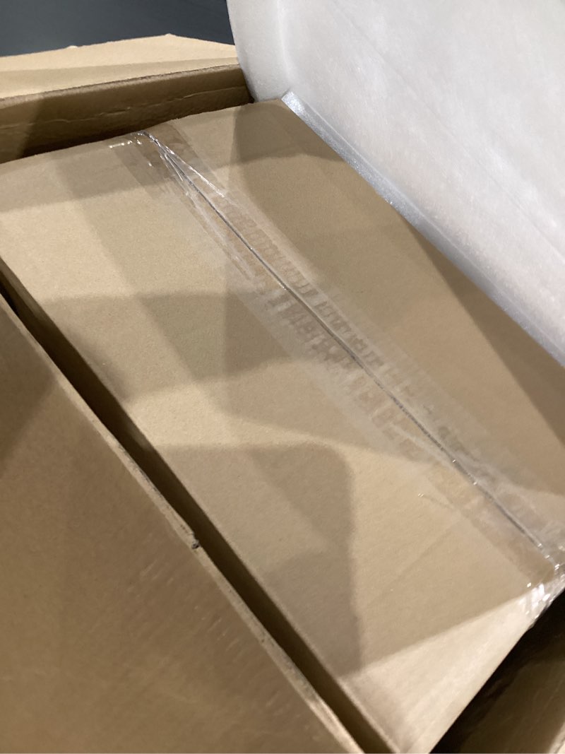 Condition photo showing New/Like New for whynter ice cream maker machine automatic 2.1 qt. with built-in compressor, lcd digital display & timer, no pre-freezing, icm-200ls, stainless steel 2.1 quart stainless steel