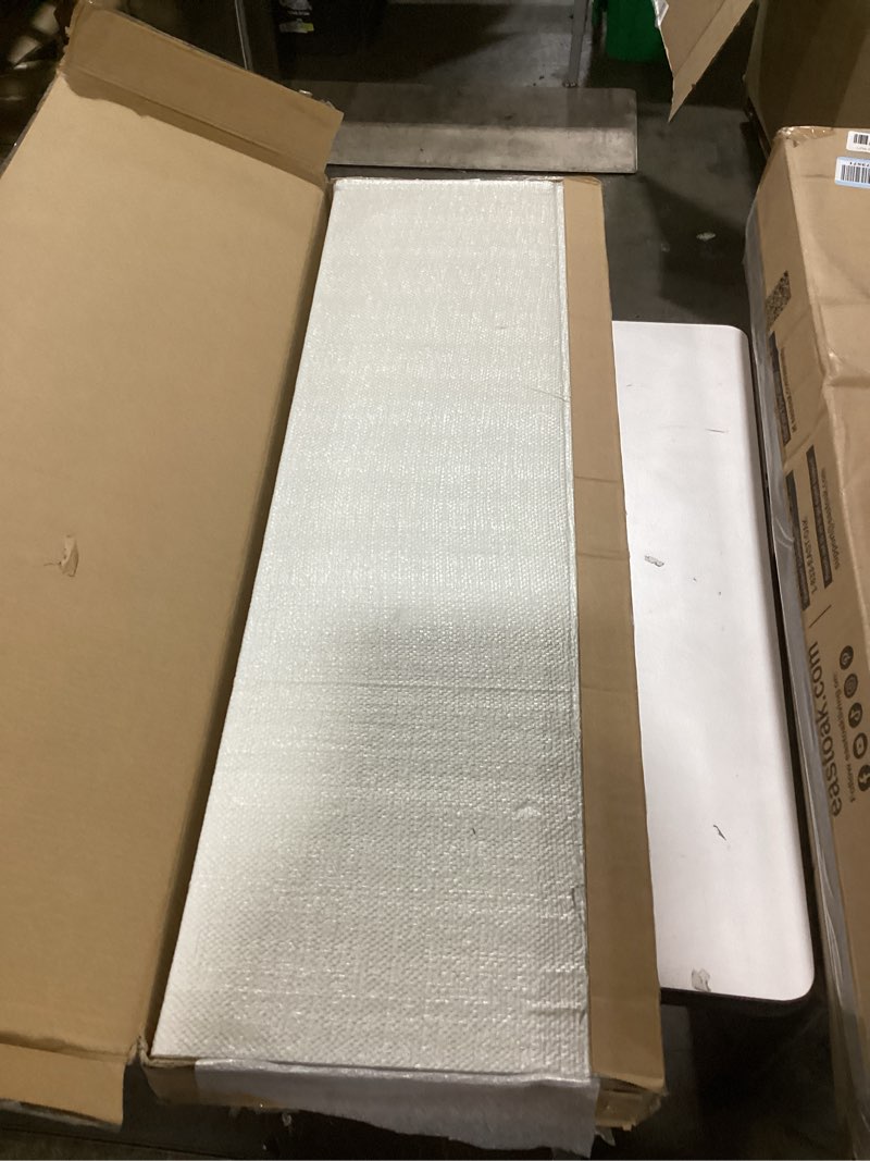 Condition photo showing Good Condition for Pre-Cut Wainscoting Panels Kit, WPC Slats Accent Wall Panel for Home Decor Covers 39 x 79 in, Ready to Assemble Decorative Beadboard Panels for Interior Wall Moulding (Style 02) Wide Slat Wall Panels