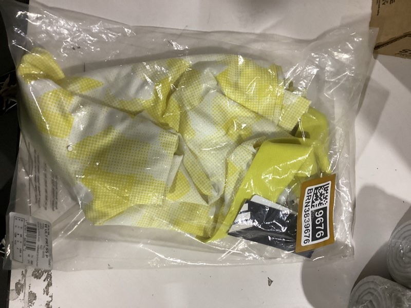 Condition photo showing Good Condition for Adidas Womens Ultimate365 Printed Polo Shirt Medium Pure Sulfur