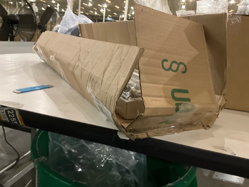 Condition photo showing As Is for Wall mount rack