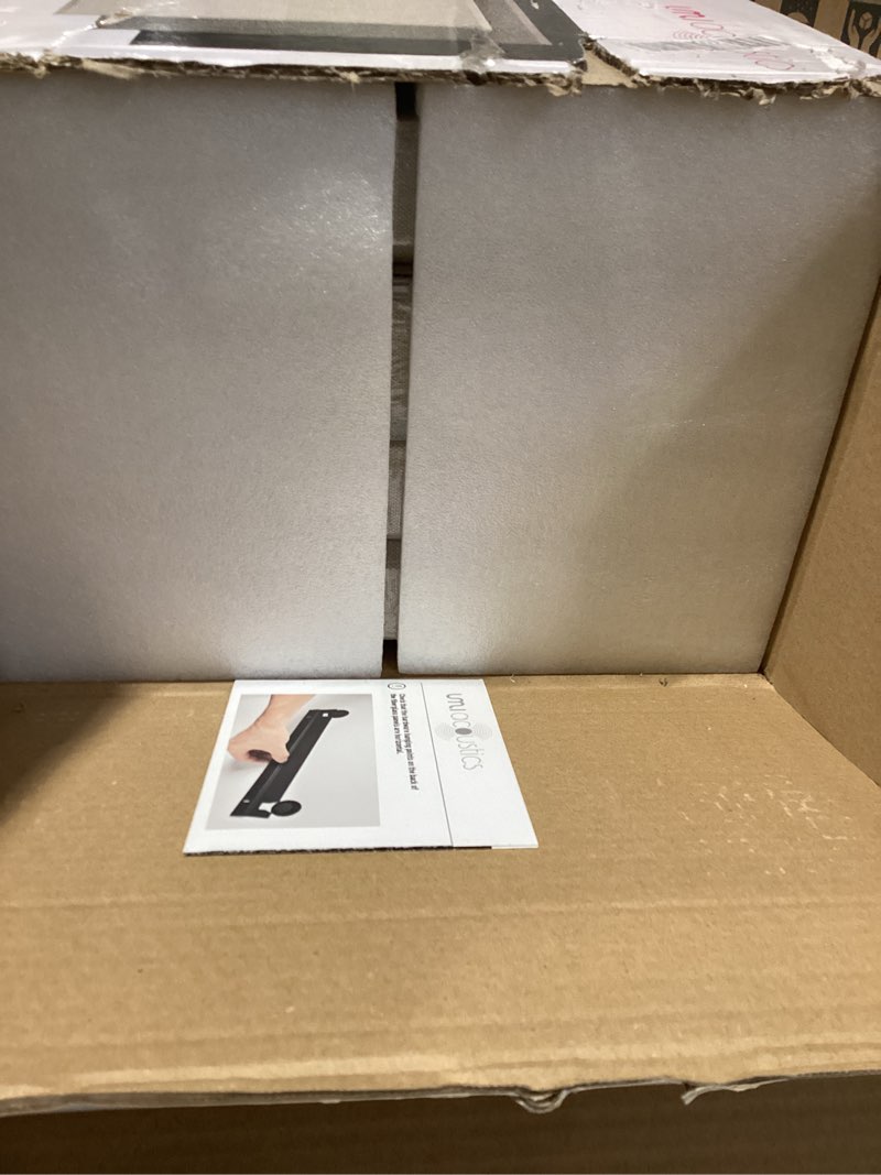 Condition photo showing New/Like New for UMIACOUSTICS 4 PCS Acoustic Panels, 2“ Thick 23.6" x 11.8" Fiberglass Sound Wall Panels, Sound Absorbing Panels for Home Studios, Office, Theater. Light Camel