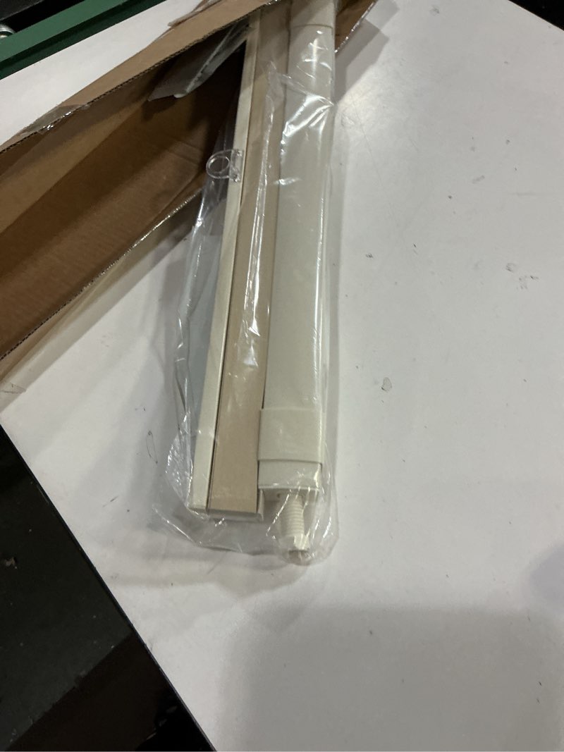 Condition photo showing New/Like New for LazBlinds No Tools No Drill Cordless Cellular Shades, Light Filtering Honeycomb Shades for Home, Thermal Insulation Blinds for Windows, 26" W x 48" H, Beige Light Filtering-beige 26" W x 48" H