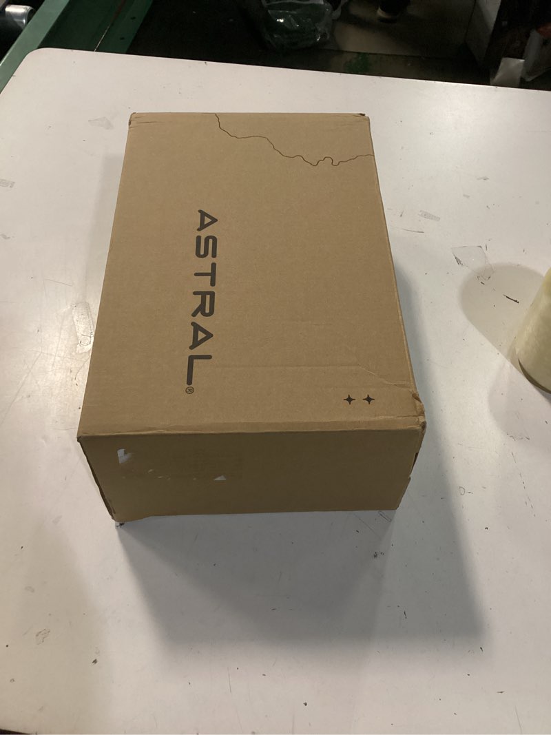 Condition photo showing New/Like New for astral loyak all weather shoes - men's & women's waterproof, breathable sneaker for travel & casual wear. m8 w9
