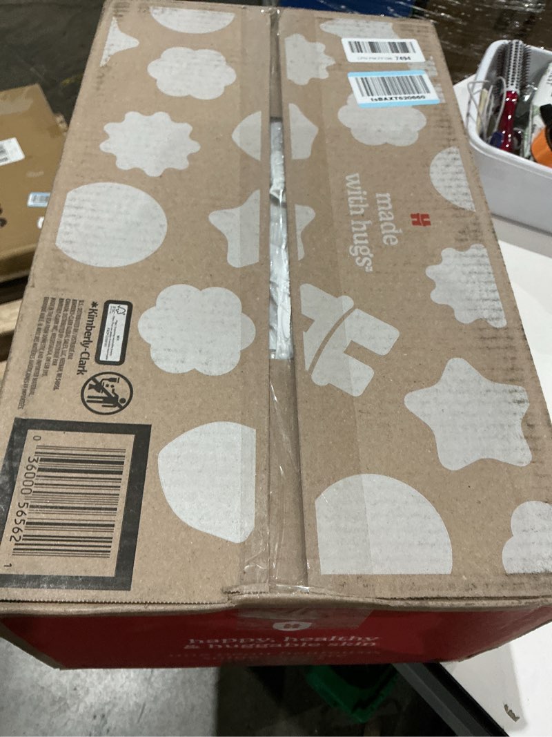 Condition photo showing Good Condition for huggies size 4 diapers, skin essentials baby diapers, size 4 (22-37 lbs), 150 count (6 packs of 25), packaging may vary size 4 150
