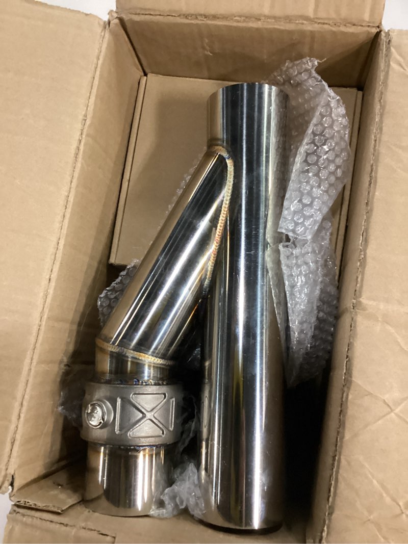 Condition photo showing Good Condition for 2.5 inch electric exhaust cutout with elbow valved muffler valvetronic exhaust valve kit