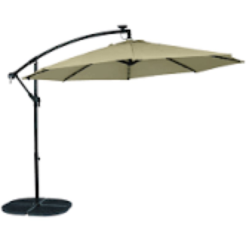 12’ outdoor cantilever patio umbrella 