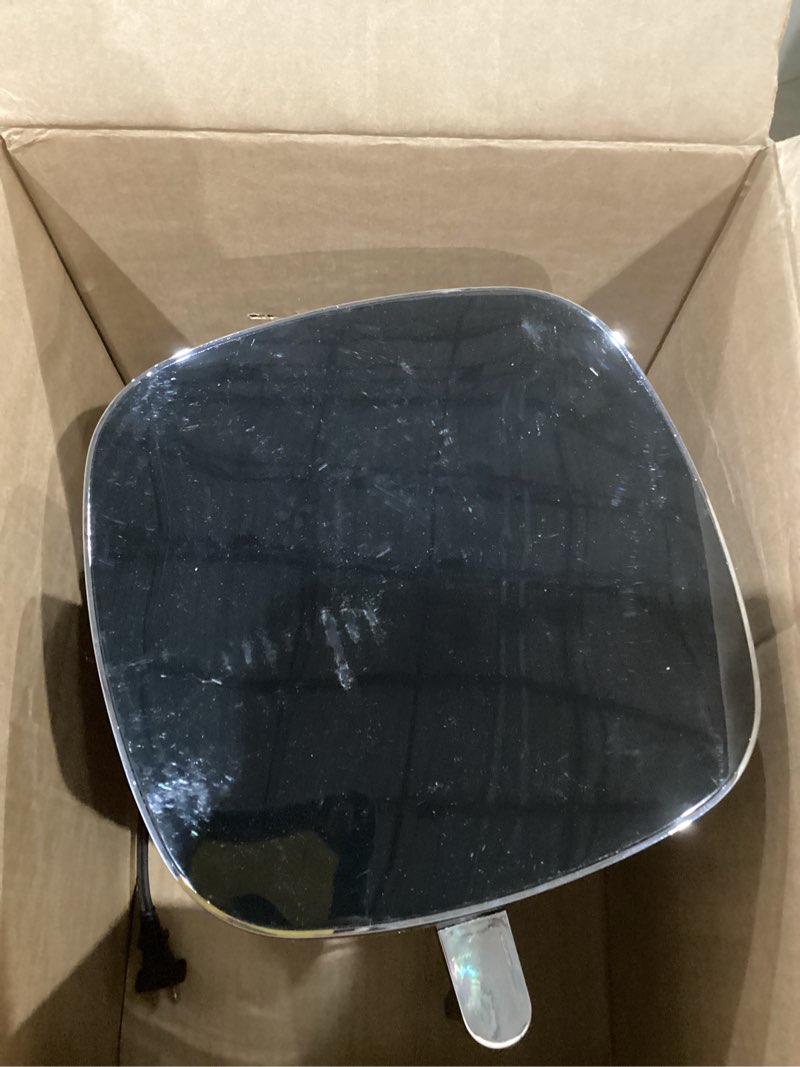 Condition photo showing As Is for Air Fryer 12 Preset with Viewing Window, 6Qt Large Capacity, 400? Max Crisp, Airfryer, Bake, Roast, Dehydrate, Reheat, 1700W Quick Even Easy Meals, Nonstick Dishwasher Safe Basket 6 Quarts Black