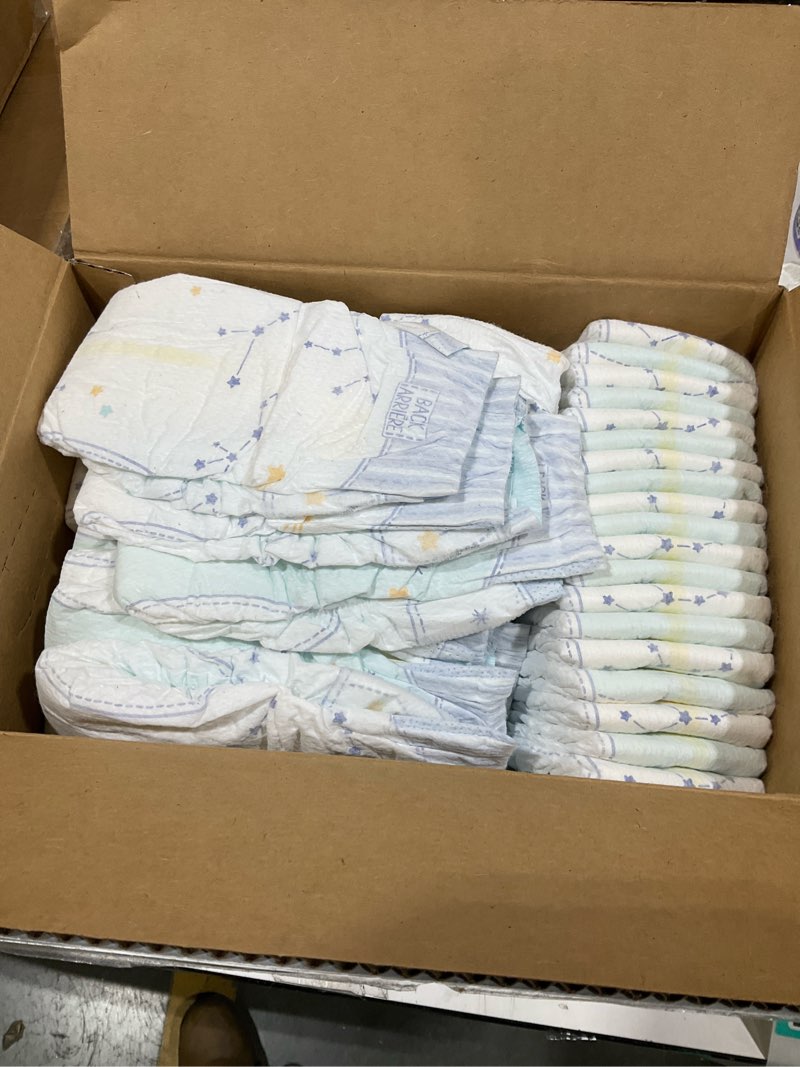 Condition photo showing As Is for Pampers Swaddlers Overnight Diapers - Size 6 - 72ct