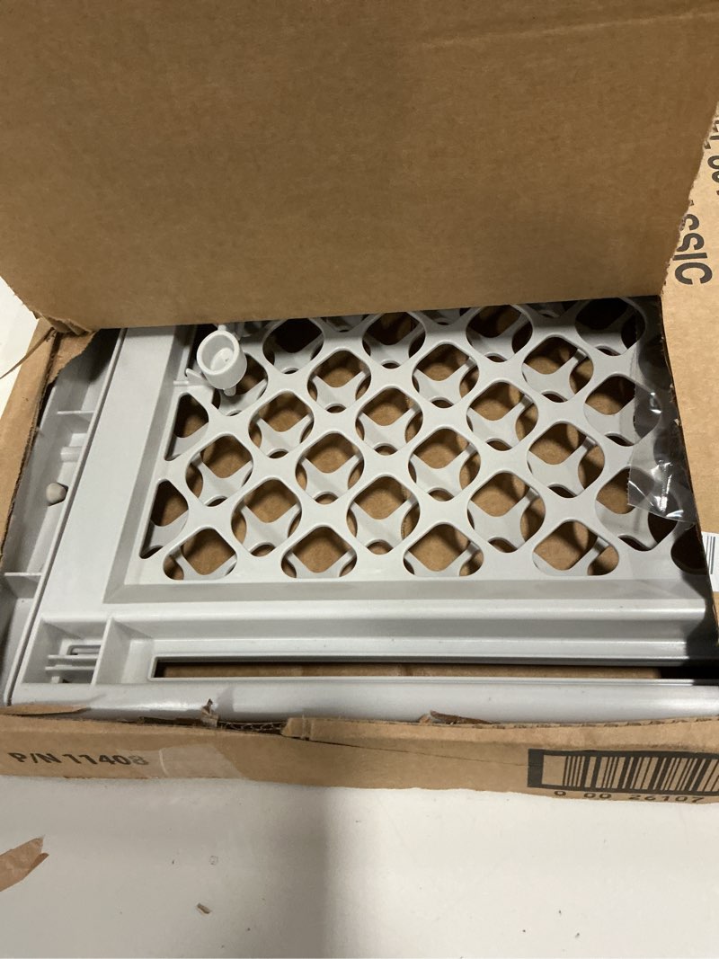 Condition photo showing Good Condition for Toddleroo by North States Supergate Classic Gray Easy Use Baby Gate  26  - 42