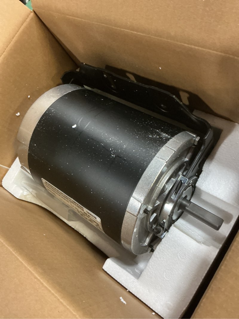 Condition photo showing Good Condition for GF2054 Blower Motor 1/2 HP 115 Volt 60Hz 1725RPM 48 Frame Compatible with AO Smith, Packard 45012, Emerson 8200, GE BF-4708, Universal 811, BALDOR RSP3451A, Dayton 4UE85, Belt Drive ODP Leungoo
