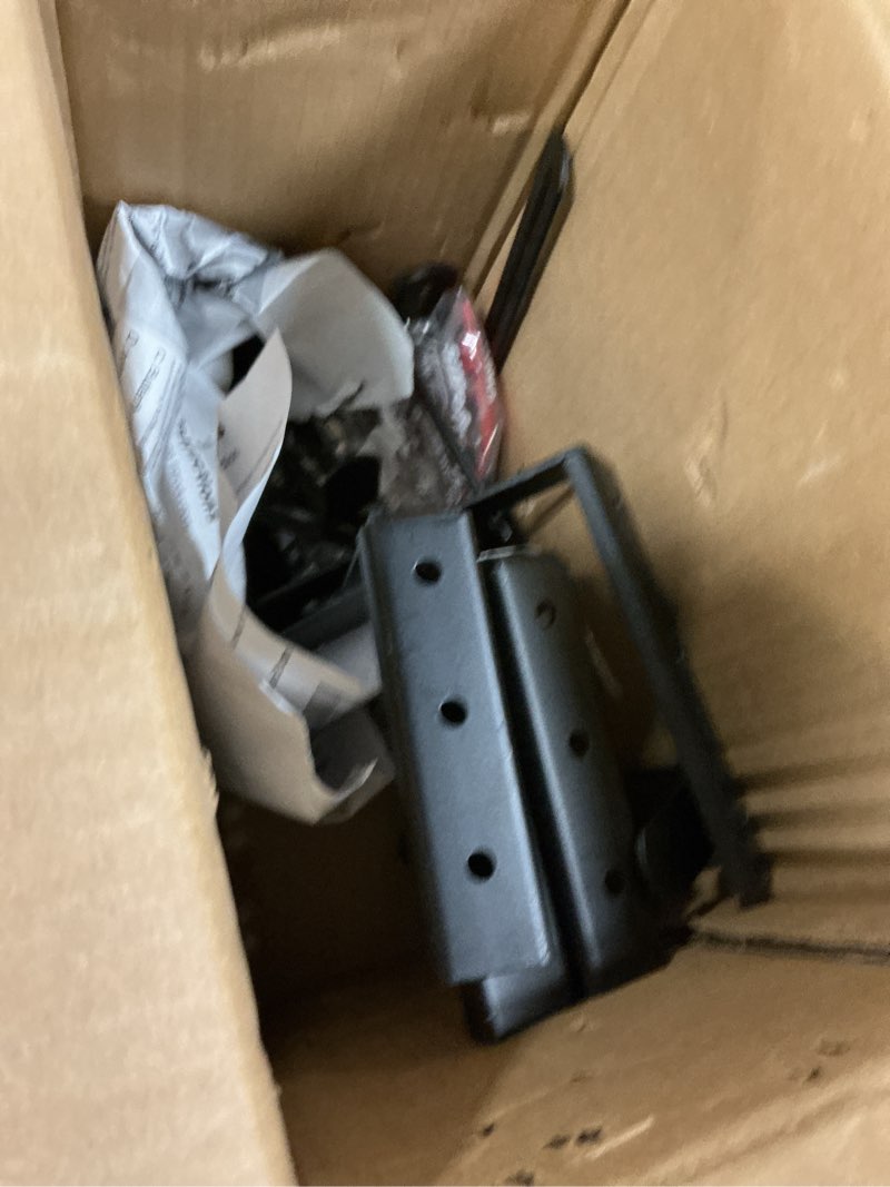Condition photo showing Good Condition for planter box brackets, adjustable flower brackets for deck railing, no drill window bracket for outdoor planters-4 pack 4 pack black no drill