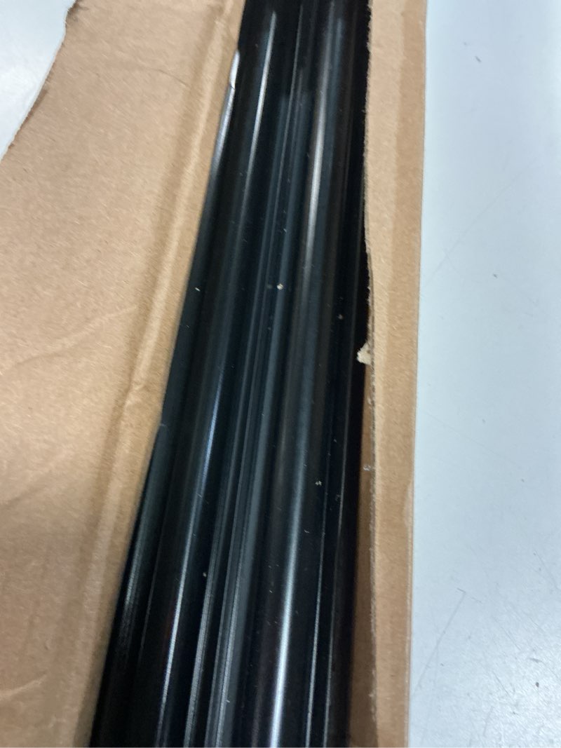 Condition photo showing As Is for 36" Double Bubble Kerf Door Sweep 1-3/4" Wide Vinyl Weatherstrip Seal for Exterior Doors, Energy Efficient Draft Stopper, Easy Slide in Installation, Blocks Dust/Insects/Noise(2 Pcs,Black) 2 Black